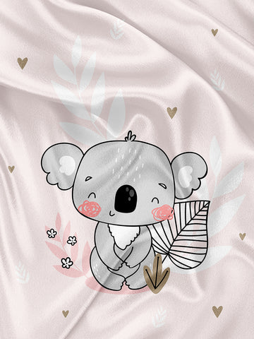 Koala Love Napkin and Blanket Panel