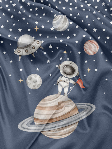 Space cadet Towel and Blanket Panel