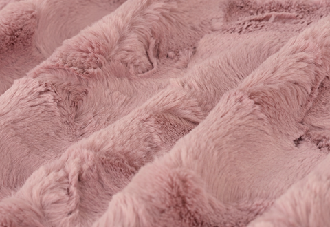 Fourrure Shannon Fabrics - Luxe Cuddle® Hide Woodrose