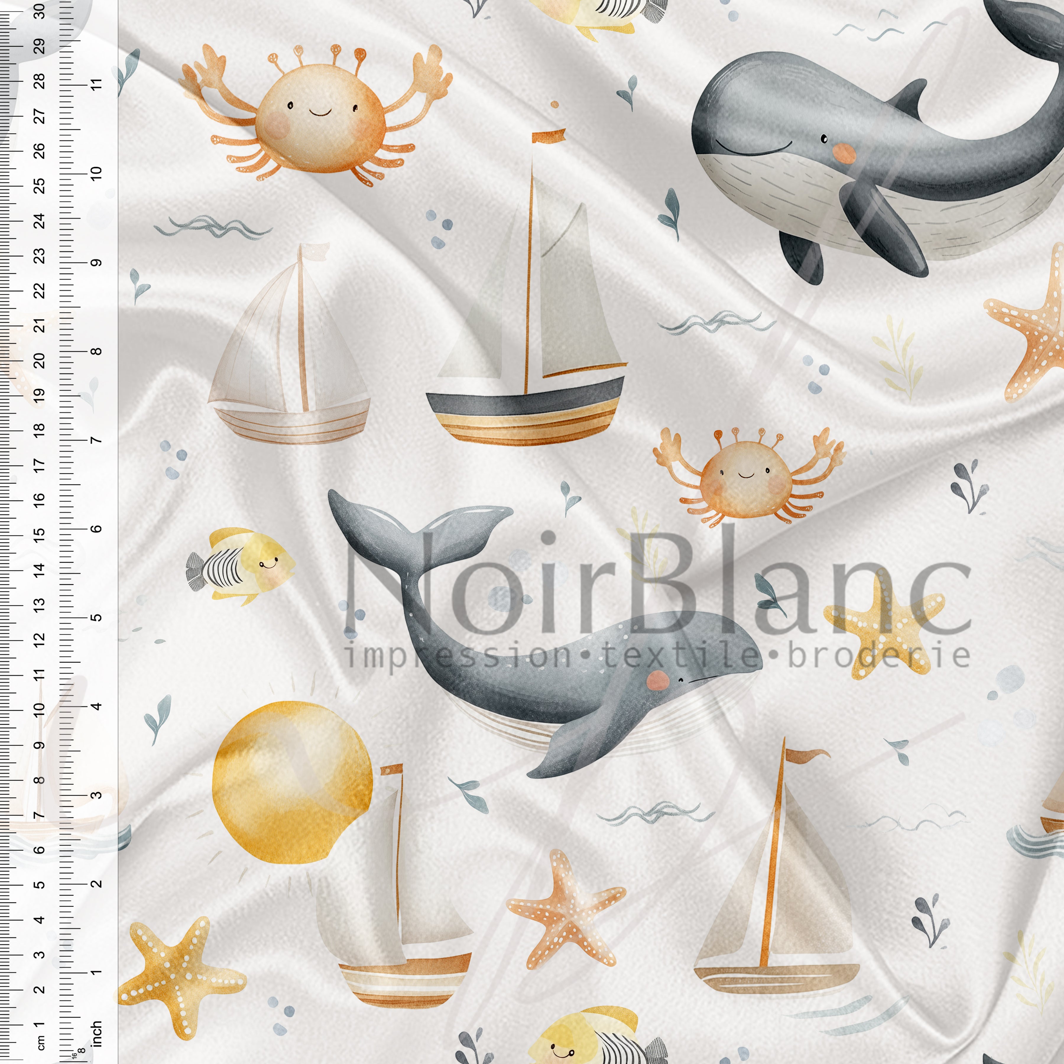 Printed fabrics - 35 fabrics available – NoirBlanc.ca