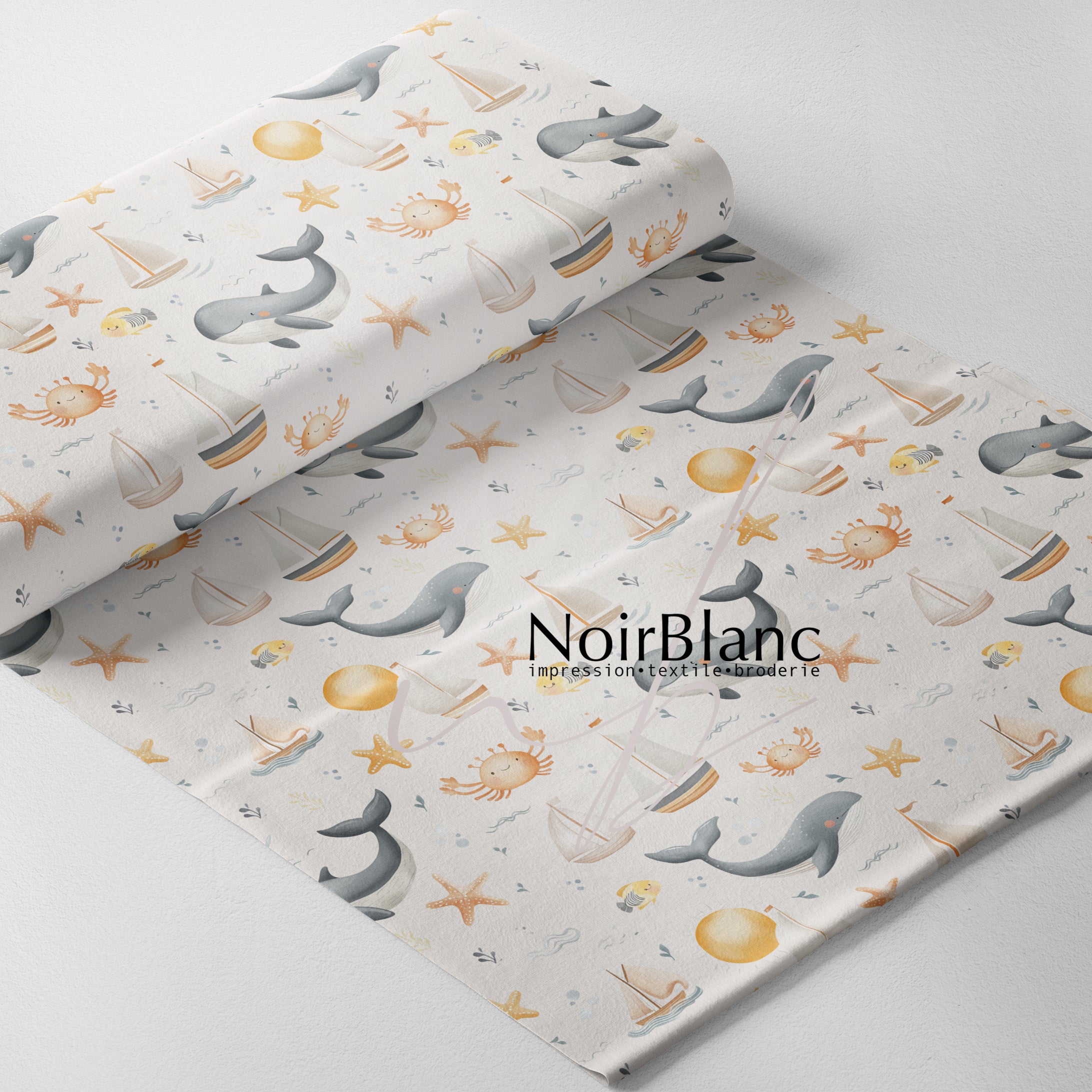 Printed fabrics - 35 fabrics available – NoirBlanc.ca