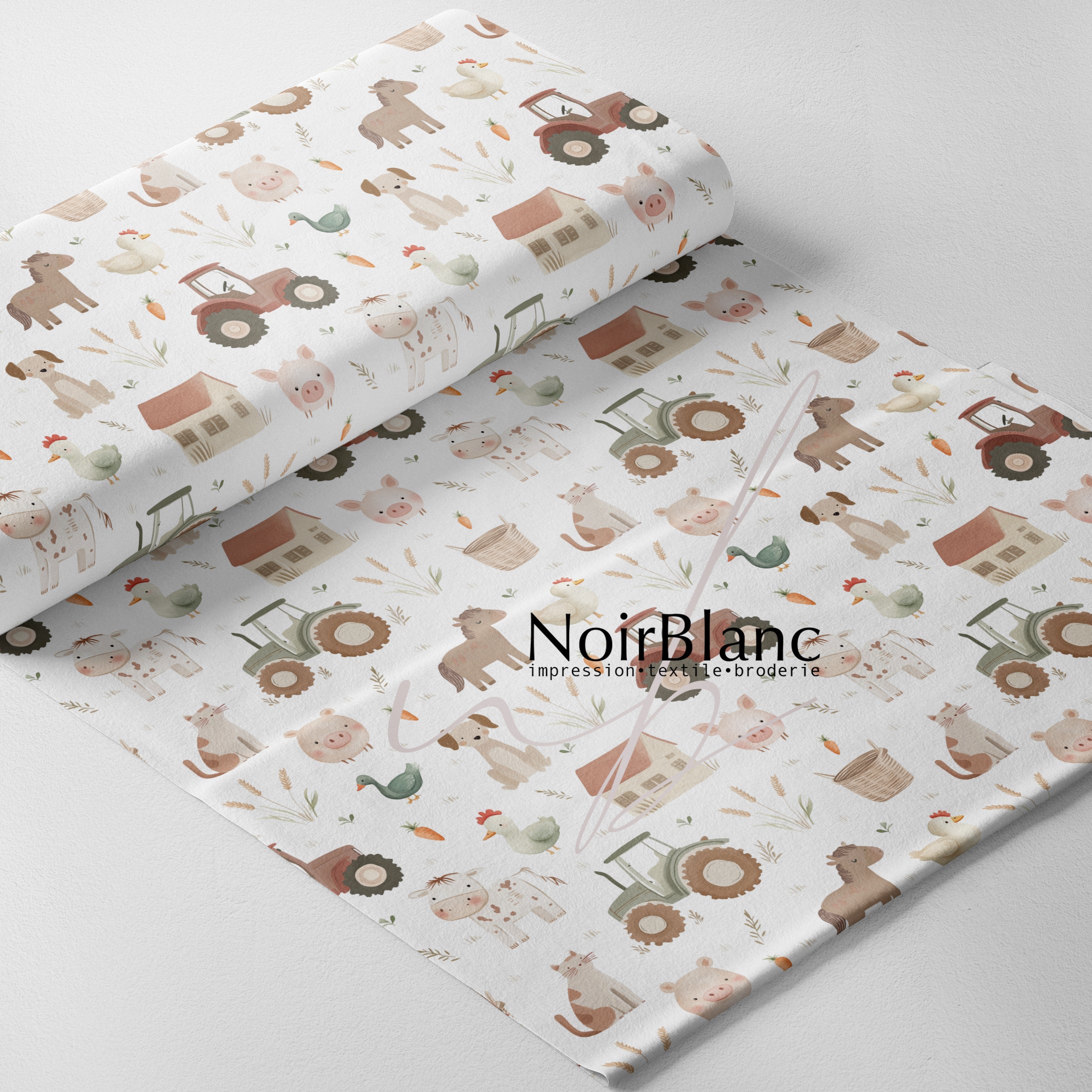 Printed fabrics - 35 fabrics available – NoirBlanc.ca
