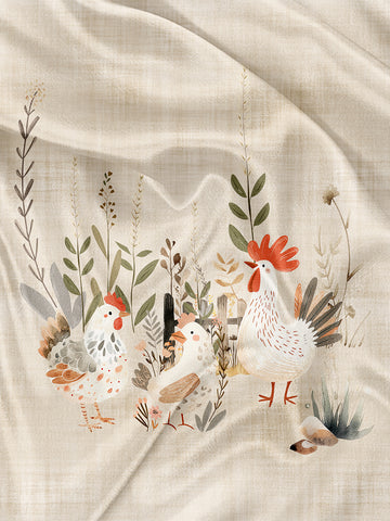 Panel for Towel and Blanket Hen Farm