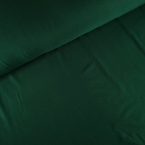 Cotton French terry - dark green 