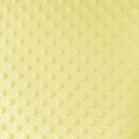 Minky Dot - Banana Yellow
