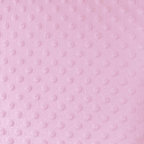 Minky Dot - Gum Pink