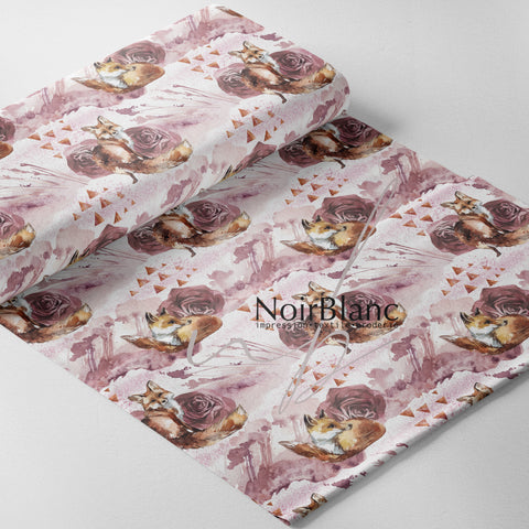 Floral Triangle Fox